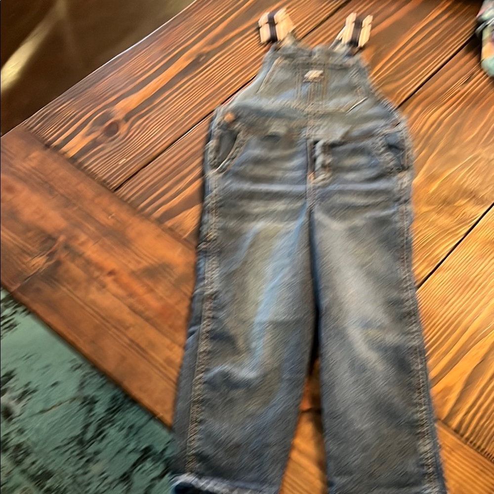 Casual Blue Denim Overalls